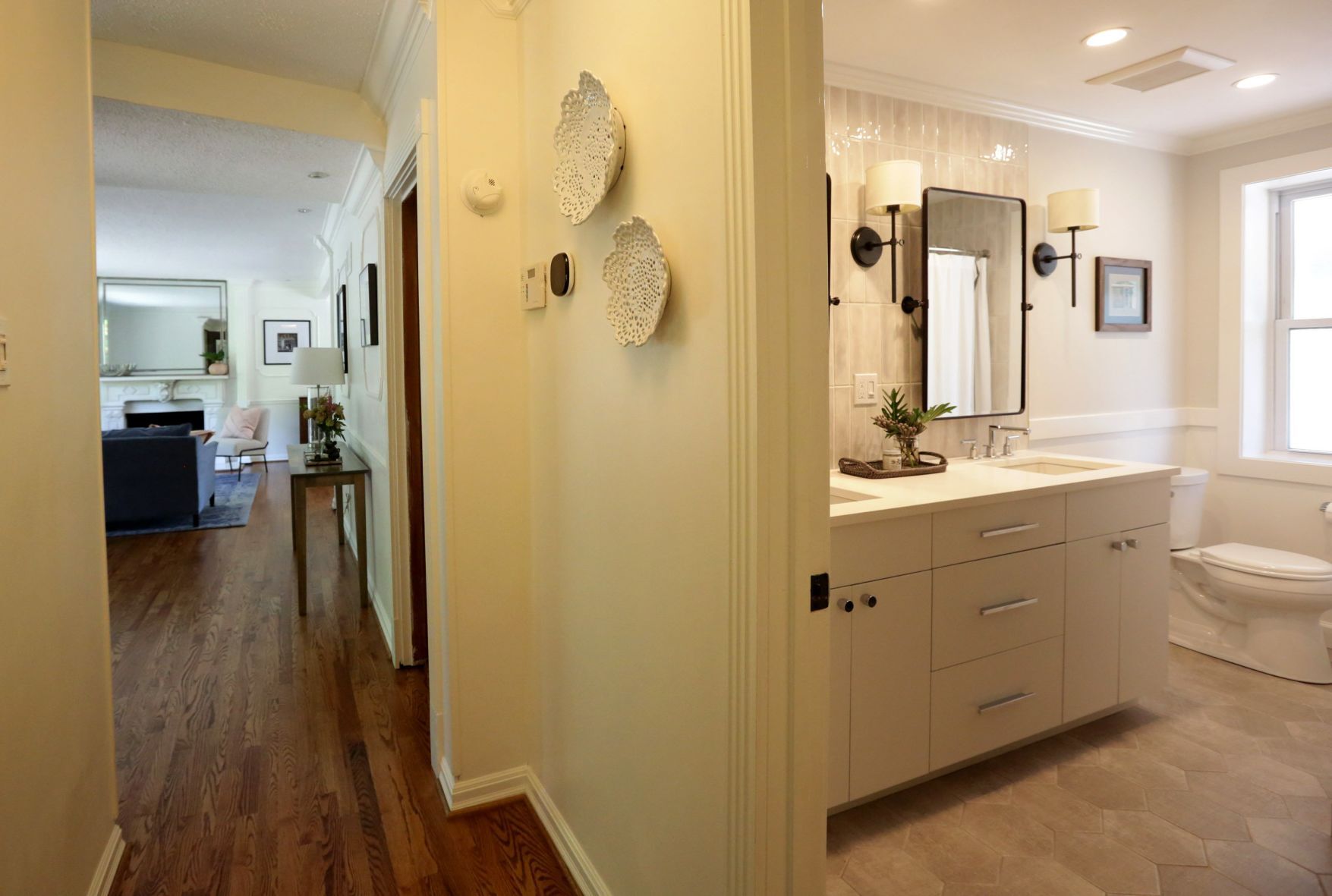 At Home in Affton mid-century ranch